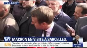 Macron à Sarcelles : "Le FN est un parti xénophobe"