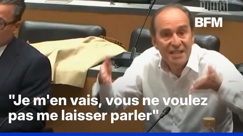 "Je m'en vais" : Xavier Niel menace de mettre fin à son audition à la commission d'enquête