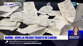 Rhône: vers la fin des tickets de caisse