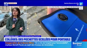 Collèges : des pochettes scellées pour les téléphones