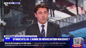 Alexis Izard (député Renaissance de l'Essonne) sur les préavis de grève pendant les JO: "Le débat des grèves de la SNCF et de la RATP, c'est un peu un jour sans fin"