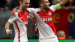 Valère Germain et Radamel Falcao