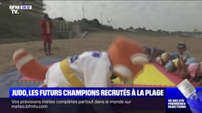 La fédération française de judo recrute ses futurs champions sur les plages