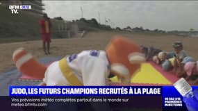 La fédération française de judo recrute ses futurs champions sur les plages