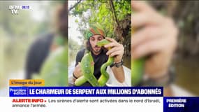 Ce charmeur de serpents au million d'abonnés sur Tiktok explique comment réagir face aux reptiles