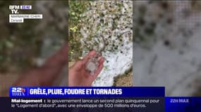 Orages: plusieurs départements touchés par la grêle et des inondations 