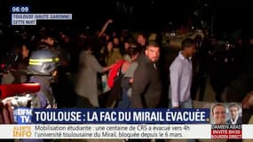 Occupée depuis deux mois, la fac du Mirail à Toulouse a été évacuée cette nuit
