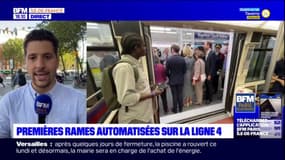 Ile-de-France: les premières rames automatisées de la ligne 4, inaugurées ce lundi après-midi