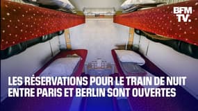 Les réservations pour le train de nuit entre Paris et Berlin sont ouvertes 