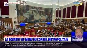 Métropole Nice Côte d'Azur: la sobriété énergétique au menu du conseil métropolitain