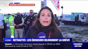 Réforme des retraites: les éboueurs rejoignent la grève