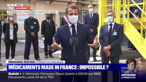 Emmanuel Macron: "Cette année, pour la première fois en 12 ans, on a créé des emplois industriels en France"