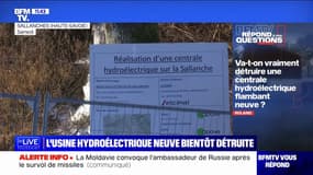 Une centrale hydroélectrique flambant neuve en Haute-Savoie va-t-elle être détruite ? BFMTV répond à vos questions