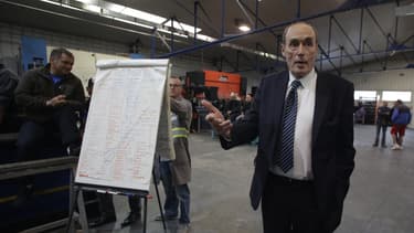 Alain Martineau, repreneur potentiel de GM&S.