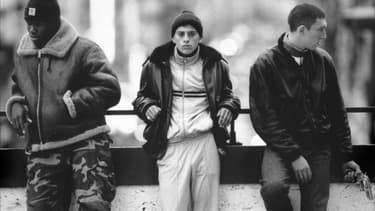 La Haine de Mathieu Kassovitz.