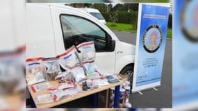 La gendarmerie de Bayeux a saisi du cannabis, de l'héroïne et de la cocaïne, fin septembre 2023.