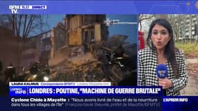 Attaque russe en Ukraine: le Royaume-Uni dénonce "la machine de guerre sanglante et brutale de Poutine"