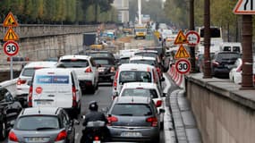 Les Franciliens ont perdu 90 heures dans les bouchons l'an dernier.