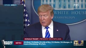 La sortie hallucinante de Donald Trump qui suggère "une injection de désinfectant"