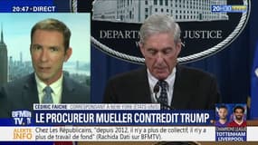 Le procureur Mueller contredit Donald Trump dans l'affaire des ingérences russes 
