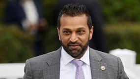 Le directeur du FBI Kash Patel à la Maison Blanche de Washington, le 21 avril 2025.