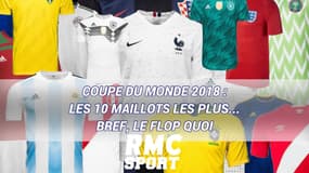 Coupe du monde 2018 : Les 10 maillots les plus... Bref, le flop quoi