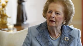L'ancienne Première ministre britannique Margaret Thatcher, en décembre 2012