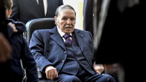 Le président algérien Abdelaziz Bouteflika, le 23 novembre 2017 à Alger, lors d'élections locales