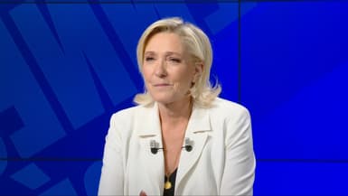 Marine Le Pen le 5 juin 2024 sur BFMTV.