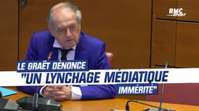 Écarté de la FFF en janvier 2023, Le Graët dénonce "un lynchage médiatique immérité"