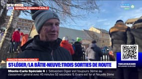 Rallye Monte-Carlo: trois sorties de route lors de la spéciale entre Saint-Léger et La Bâtie-Neuve