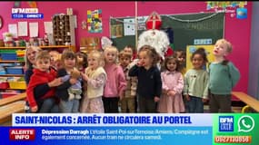 Le Portel: Saint-Nicolas a rendu visite aux enfants
