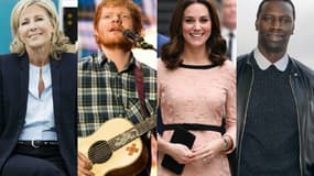 Claire Chazal, Ed Sheeran, Kate Middleton et Omar Sy au coeur de l'actualité people de la semaine.