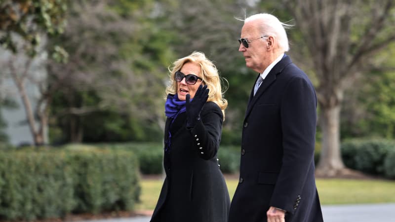 Diamant à 20.000 dollars, broches... Ces cadeaux reçus par le couple Biden en 2023