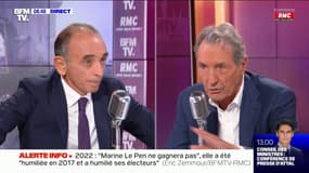 "Il faut que la France refasse des Français": les explications d'Eric Zemmour face à Jean-Jacques Bourdin