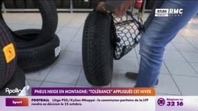 Pneus neige en montagne: une "tolérance" appliquée cet hiver 