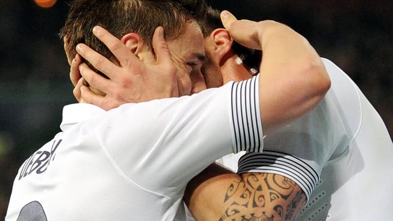 Mathieu Debuchy et Olivier Giroud