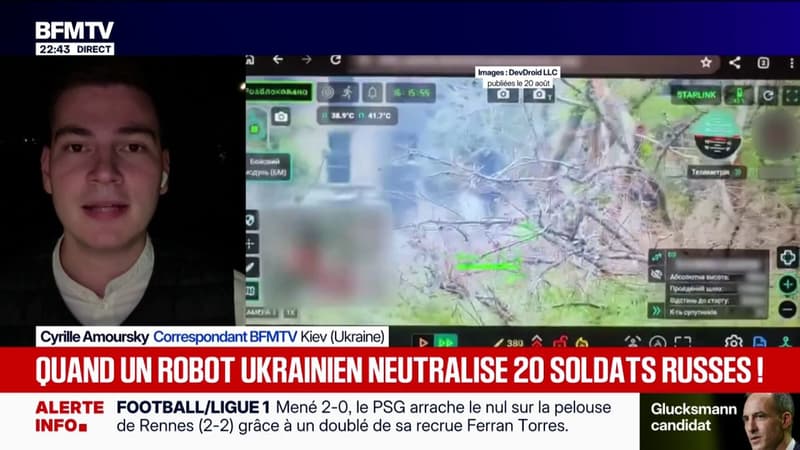 Guerre technologique: quand un robot ukrainien neutralise 20 soldats russes