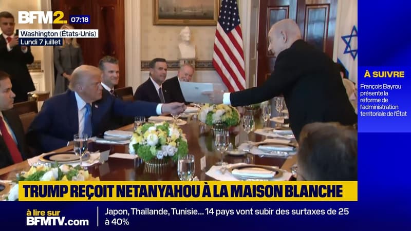 Benyamin Netanyahou annonce avoir présenté le nom de Donald Trump pour le prix Nobel de la Paix