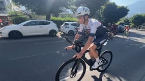 Louis Richard, vainqueur de l'Embrunman 2025.
