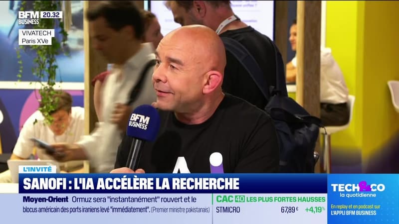 Emmanuel Frenehard (Sanofi) : Sanofi, l'IA accélère la recherche - 18/06