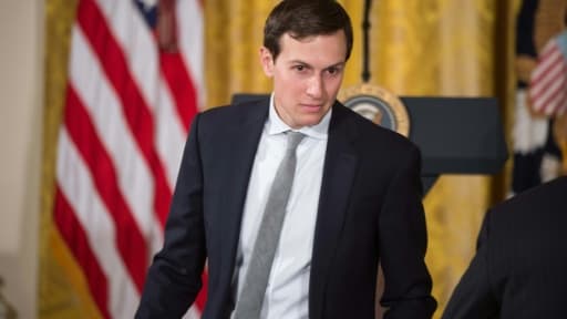 Jared Kushner, gendre et proche collaborateur du président américain Donald Trump,  le 16 février 2017 à La Maison Blanche