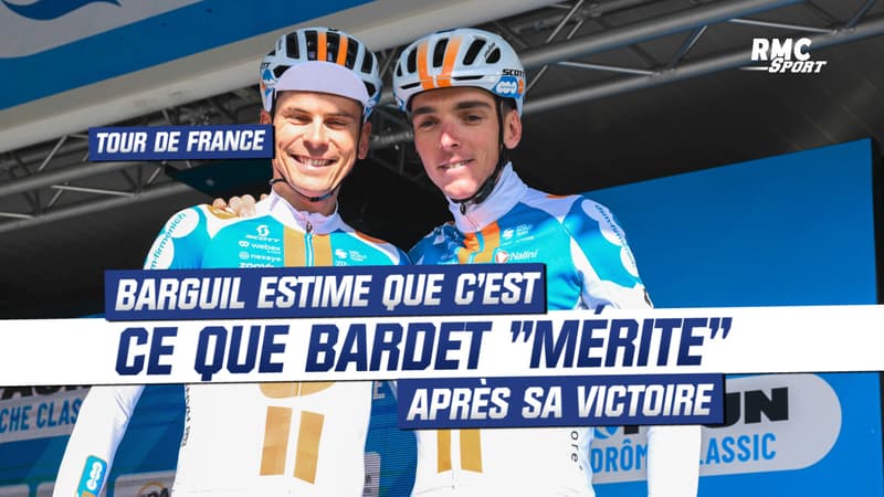 Tour de France : Barguil fier de son coéquipier Romain Bardet, vainqueur de la première étape