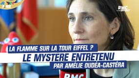 Jeux Olympiques : La flamme olympique sur la Tour Eiffel ? Amélie Oudéa-Castéra entretient le mystère