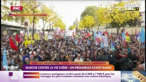Marche contre la vie chère: un préambule avant mardi 