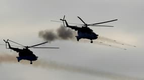Des hélicoptères ukrainiens à Jytomyr en 2018 (Photo d'illustration).