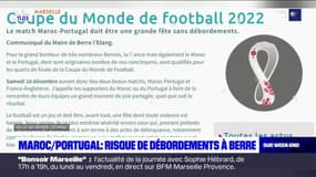 Coupe du monde: crainte de débordements à Berre-l'Etang pour la rencontre Maroc-Portugal