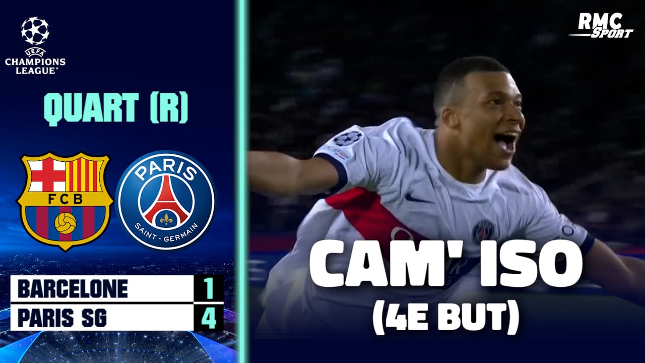 The tackle, the sprint, the joy… Mbappé’s second goal on isolated camera