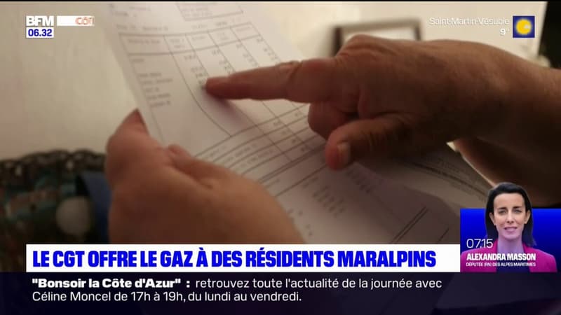 Alpes-Maritimes: la CGT offre du gaz aux habitants de huit immeubles