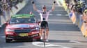 Soren Kragh Andersen à l'arrivée de la 19e étape du Tour de France 2020, le 18 septembre